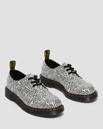 Keith Haring 1461 Printed Leather Oxford Shoes,MEN'S ORIGINALS BOOTS,no.593