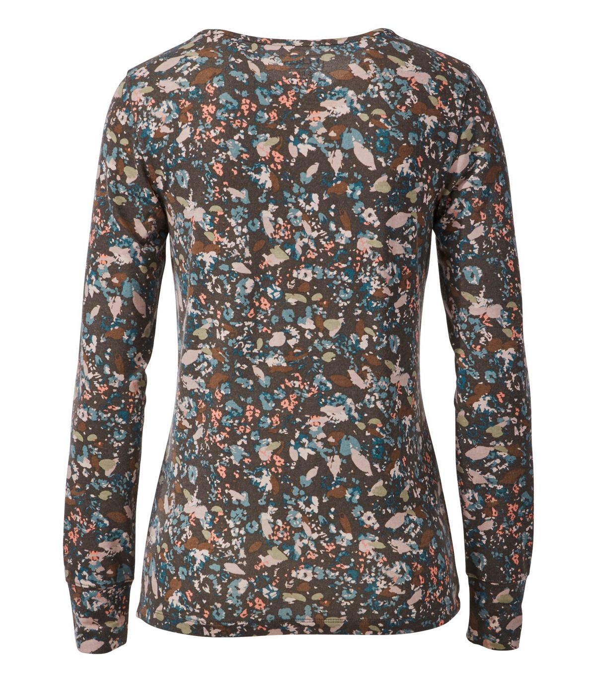 L.L.Bean Women's Heat Keepers Everyday Underwear, Scoopneck Print