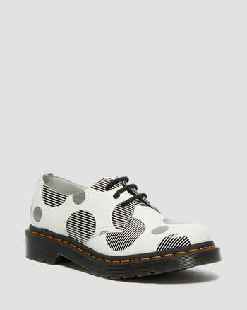 1461 Women's Polka Dot Smooth Leather Oxford Shoes,WOMEN'S ORIGINALS BOOTS,no.146