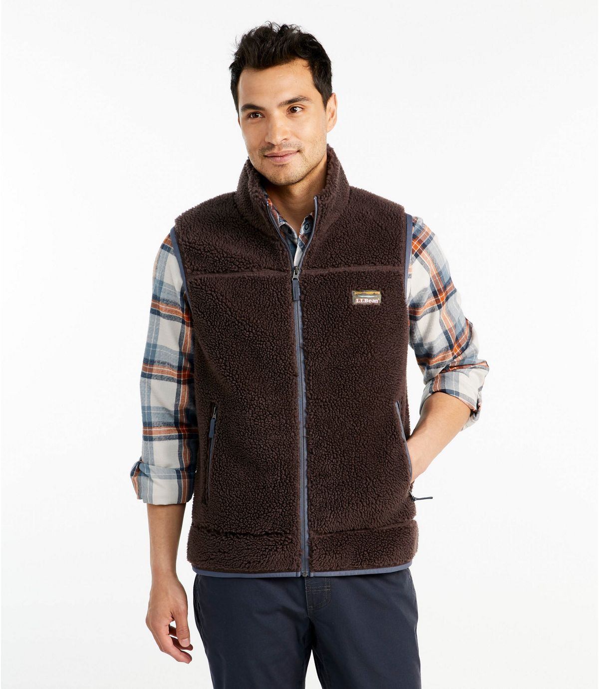 L.L.Bean Men's Mountain Pile Fleece Vest