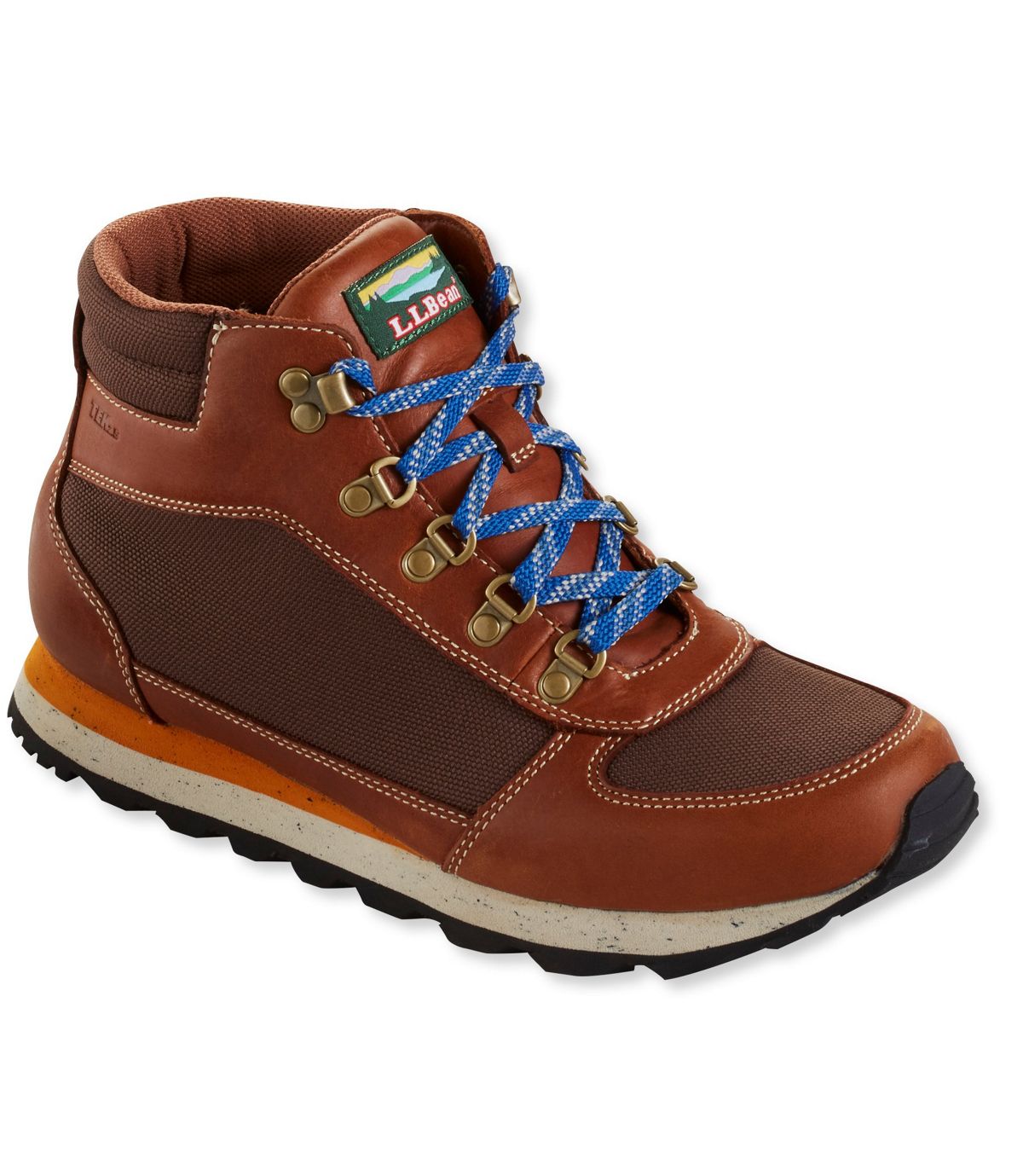 L.L.Bean Waterproof Katahdin Hiking Boots, Leather Mesh