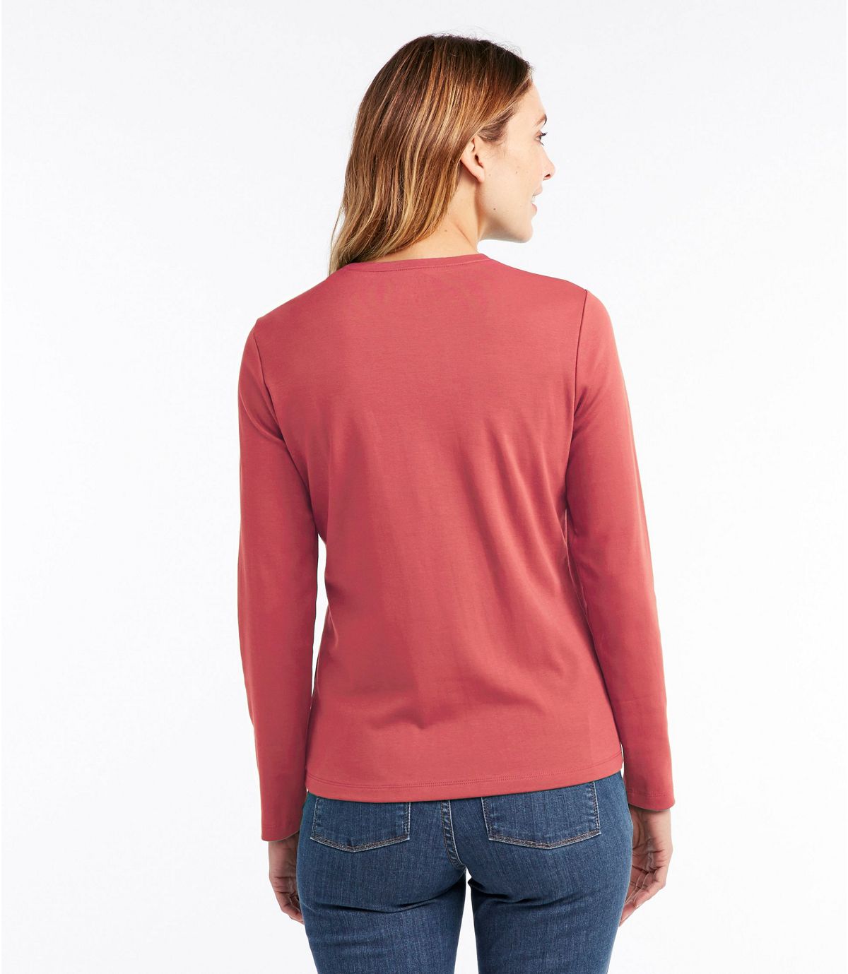 L.L.Bean Women's L.L.Bean Tee, Long-Sleeve Crewneck
