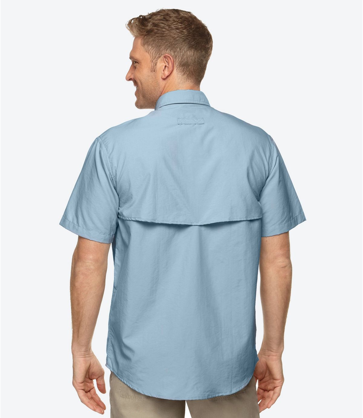 L.L.Bean Men's Tropicwear Shirt, Short-Sleeve