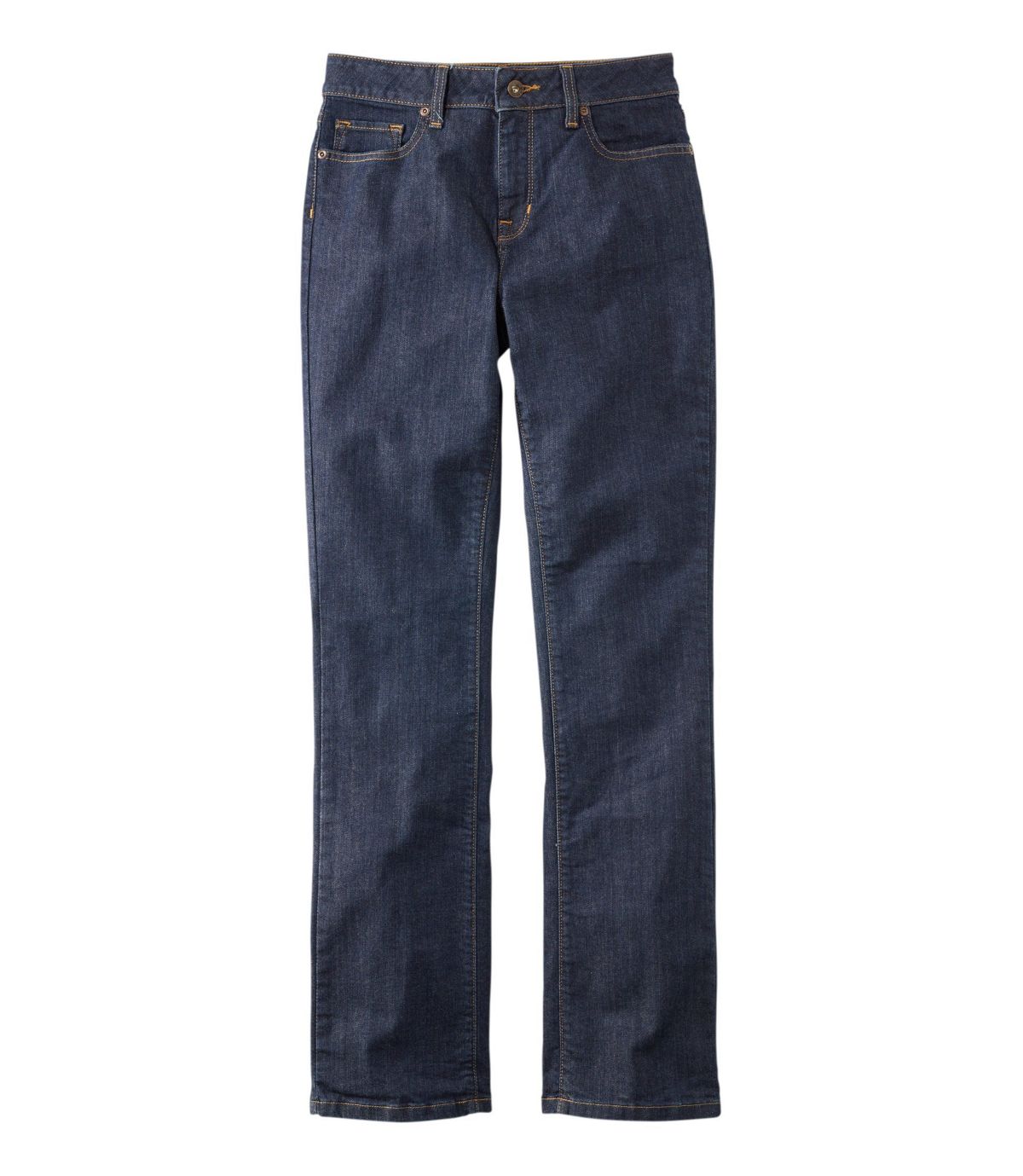 L.L.Bean Women's True Shape Jeans, Straight-Leg
