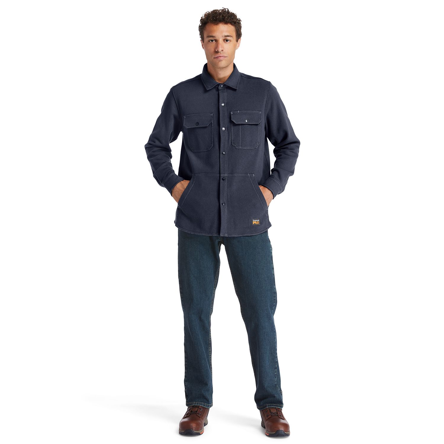 Men's Timberland PRO Mill River Fleece Shirt Jacket