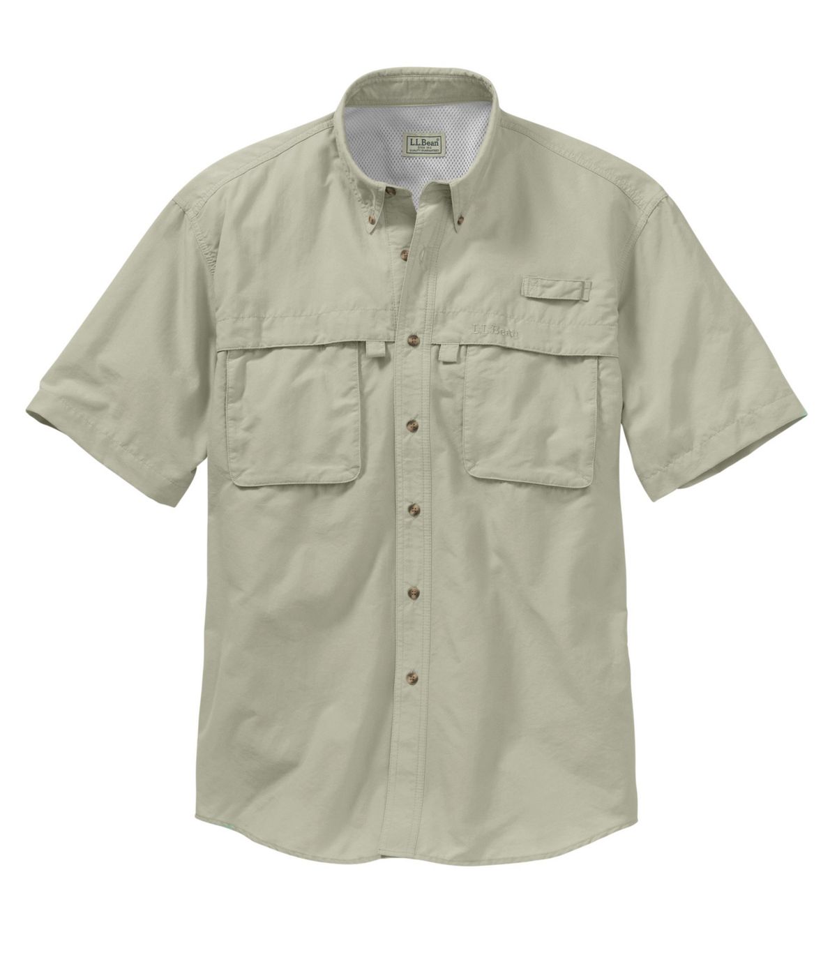 L.L.Bean Men's Tropicwear Shirt, Short-Sleeve