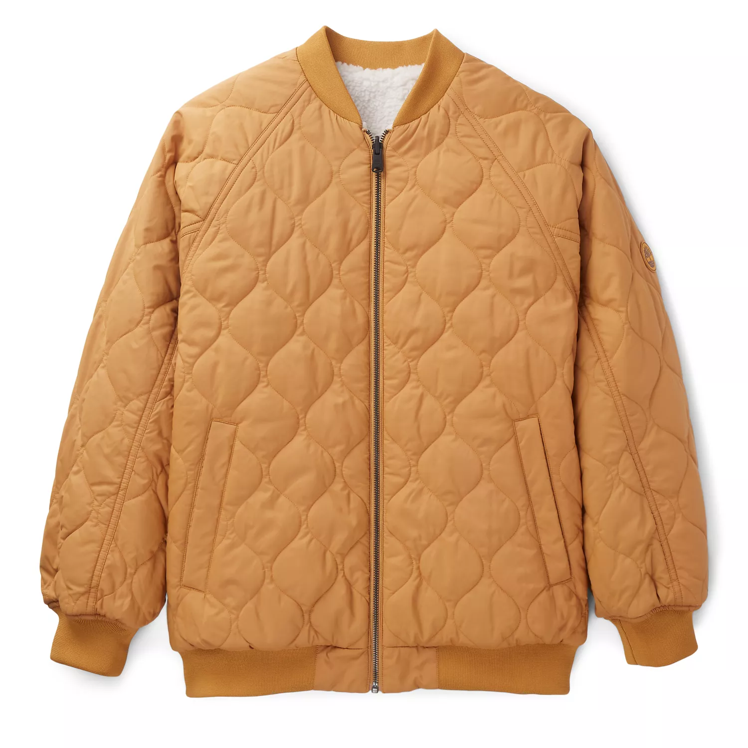 Women's Reversible Fleece Quilted Bomber