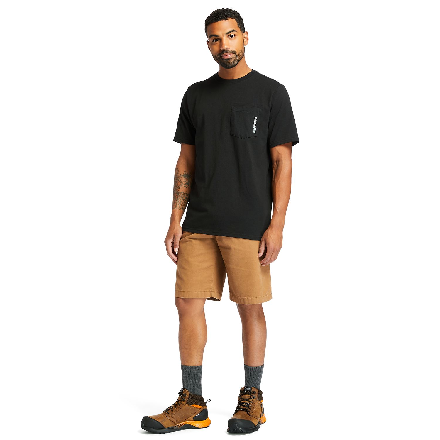 Men's Timberland PRO Base Plate Blended Short-Sleeve T-Shirt