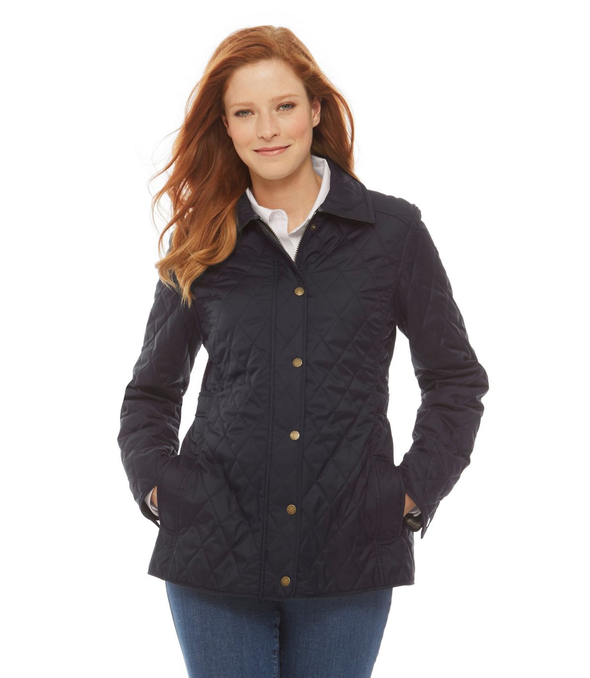 L.L.Bean Women's Quilted Riding Jacket