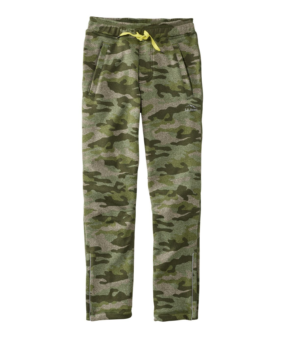 L.L.Bean Kids' Mountain Fleece Pants, Print