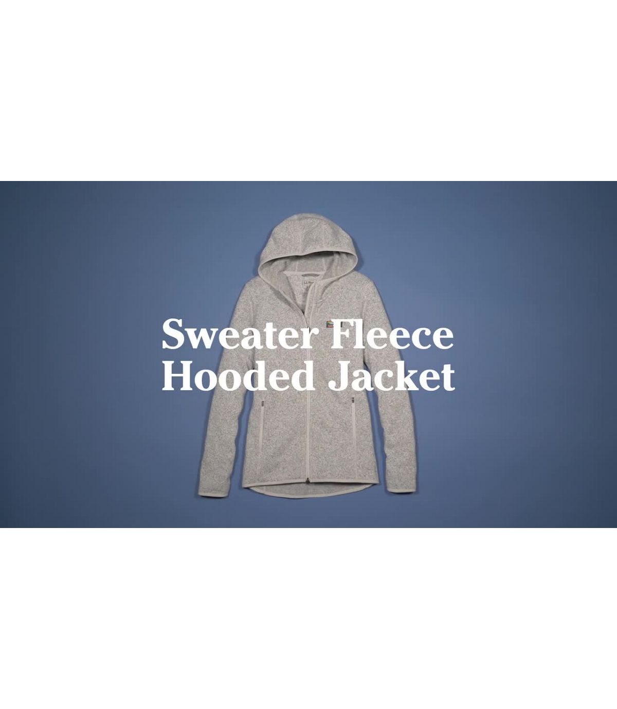 L.L.Bean Women's L.L.Bean Sweater Fleece, Full-Zip Hoodie