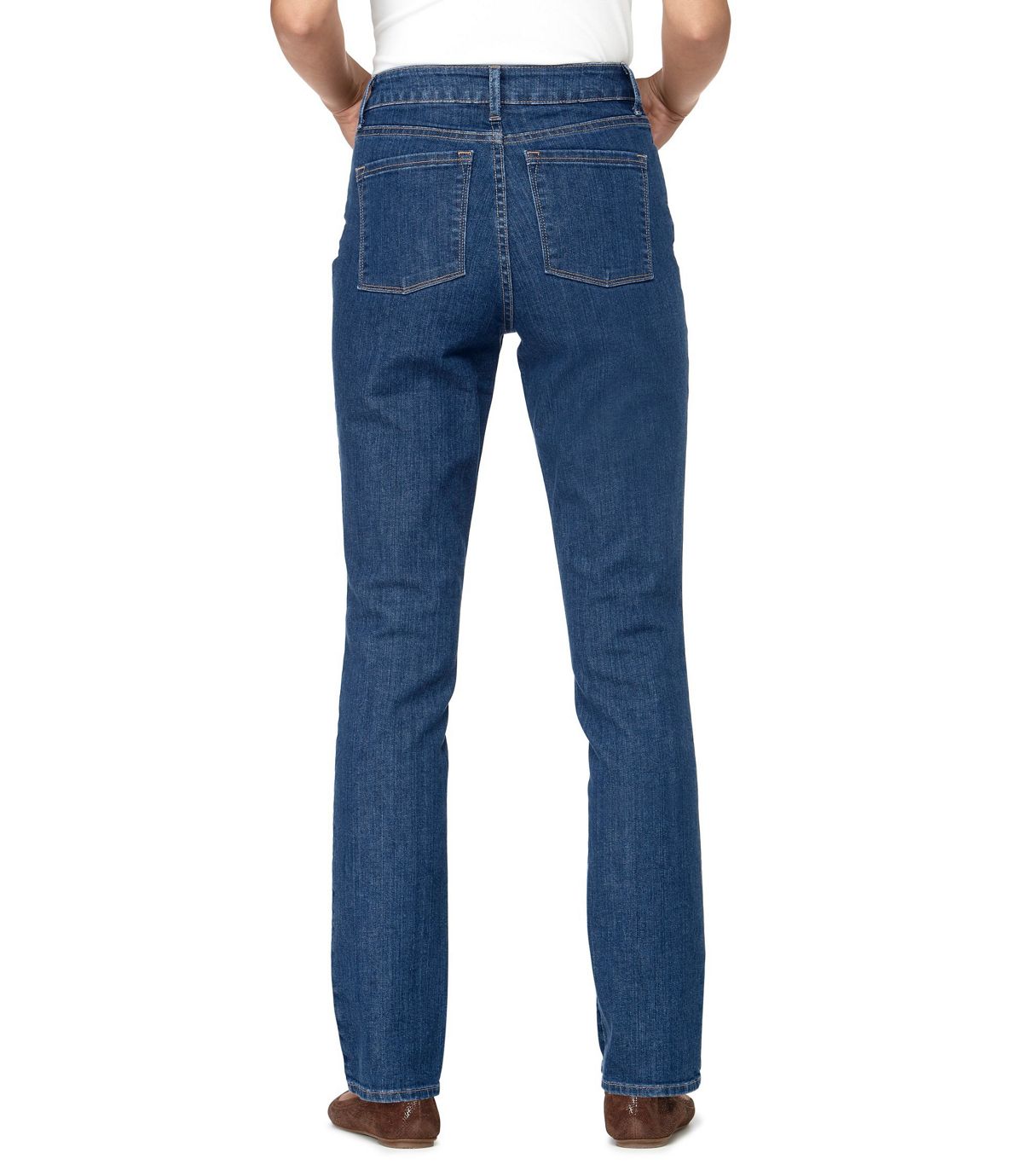 L.L.Bean Women's True Shape Jeans, Slim-Leg