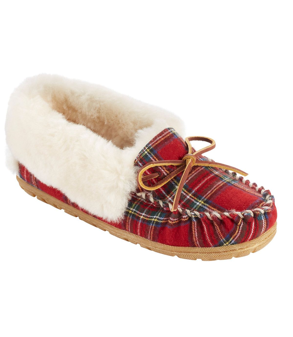 L.L.Bean Wicked Good Moccasins, Plaid