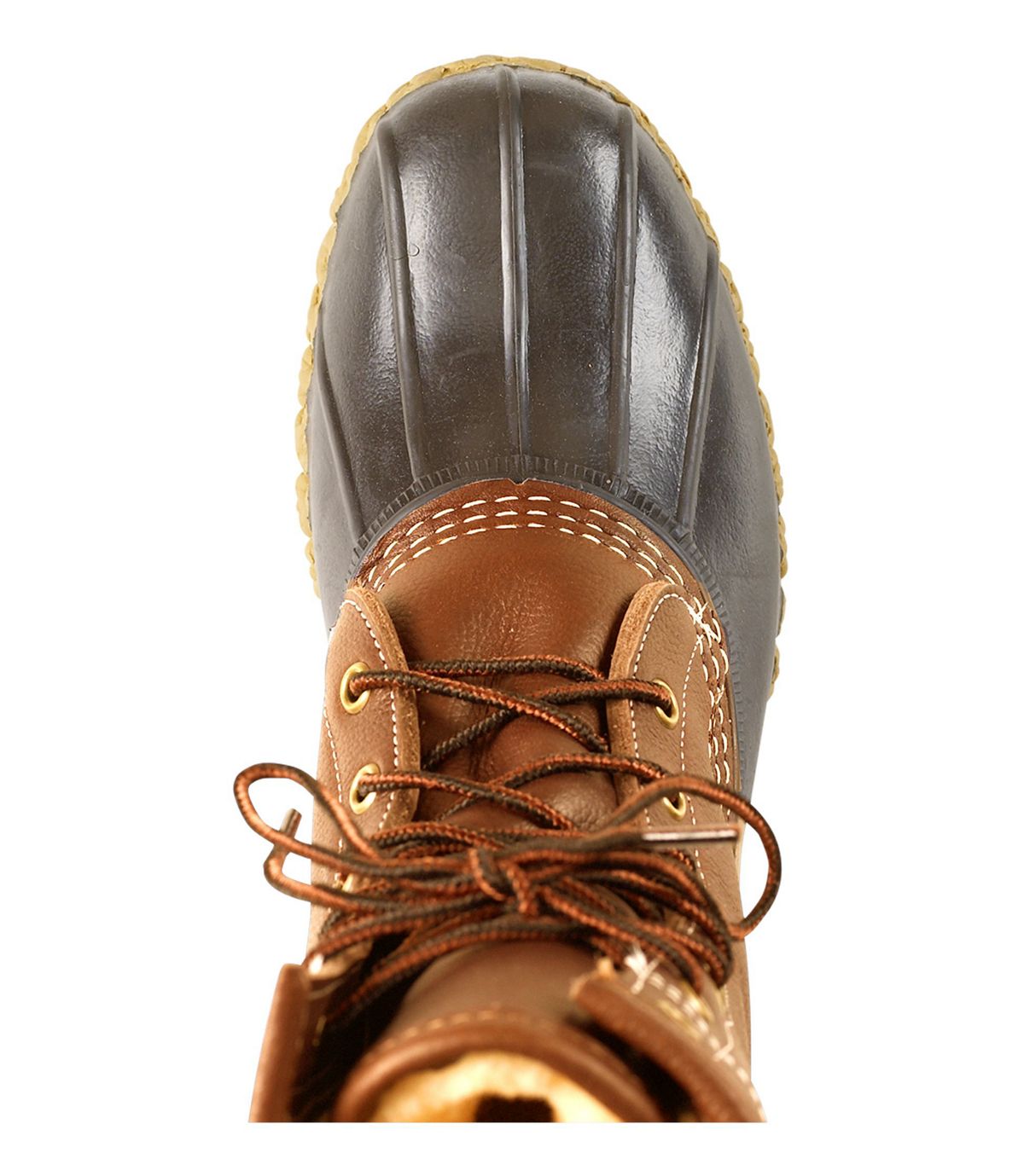 L.L.Bean Bean Boots by L.L.Bean®, 8" Tumbled-Leather Shearling-Lined