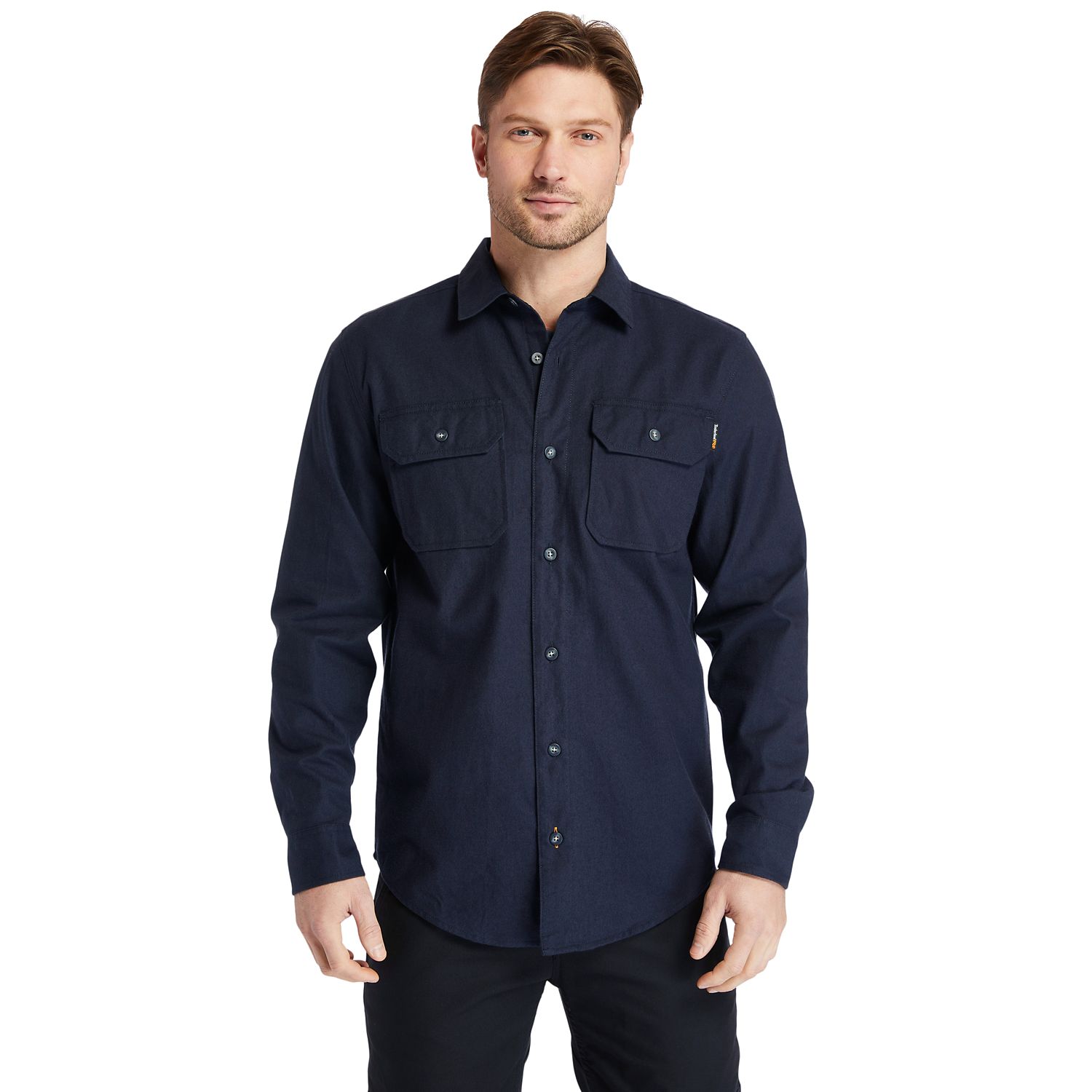 Men's Timberland PRO Woodfort Heavyweight Flannel Work Shirt