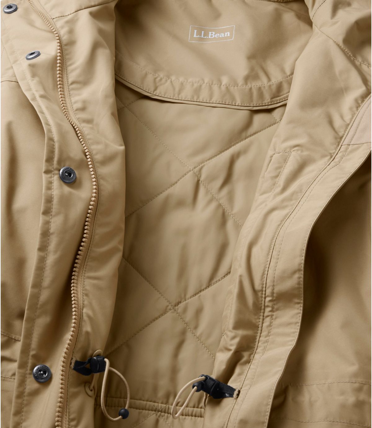 L.L.Bean Women's H2OFF Primaloft-Lined Long Coat