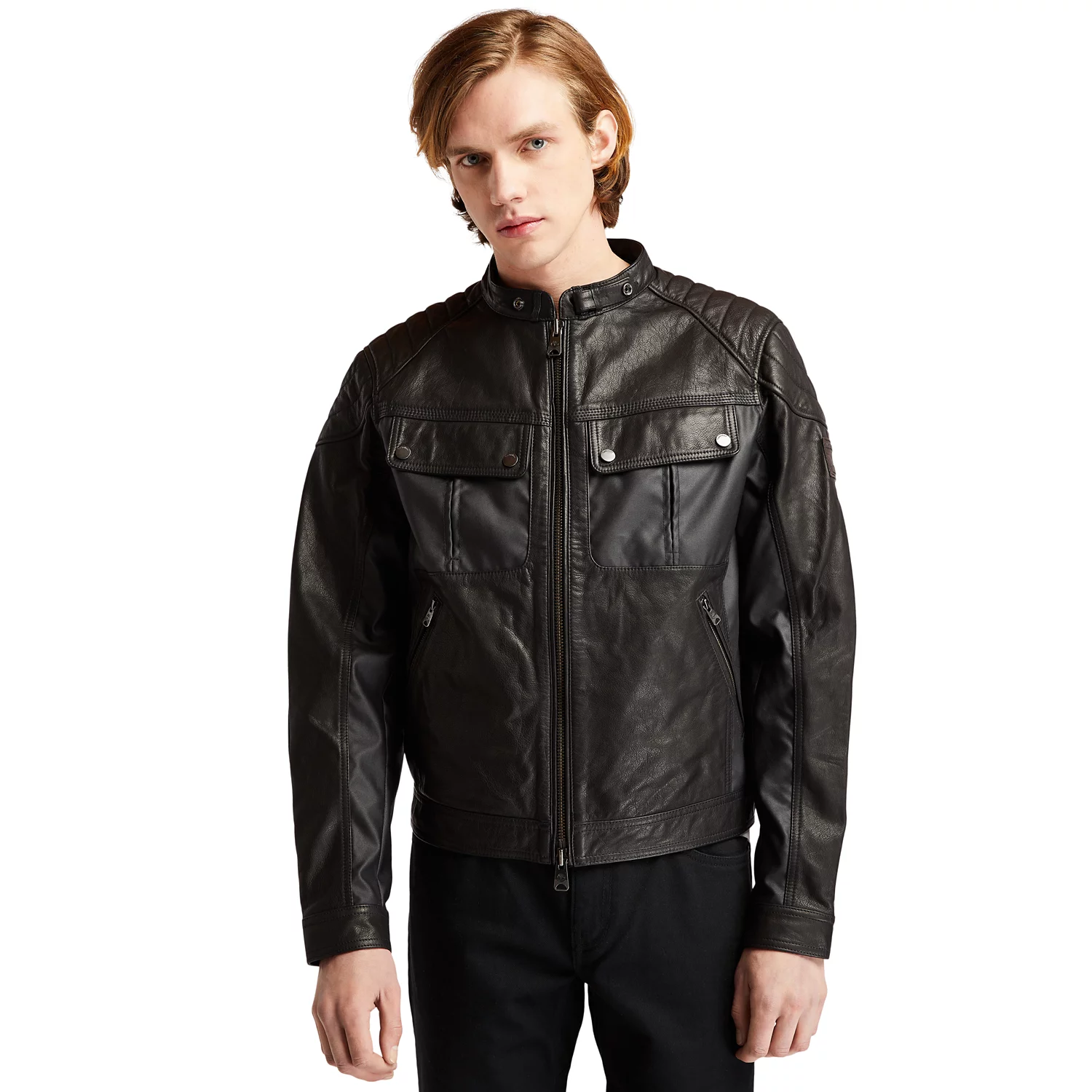 Men's Moto Guzzi x TimberlandLeather Jacket