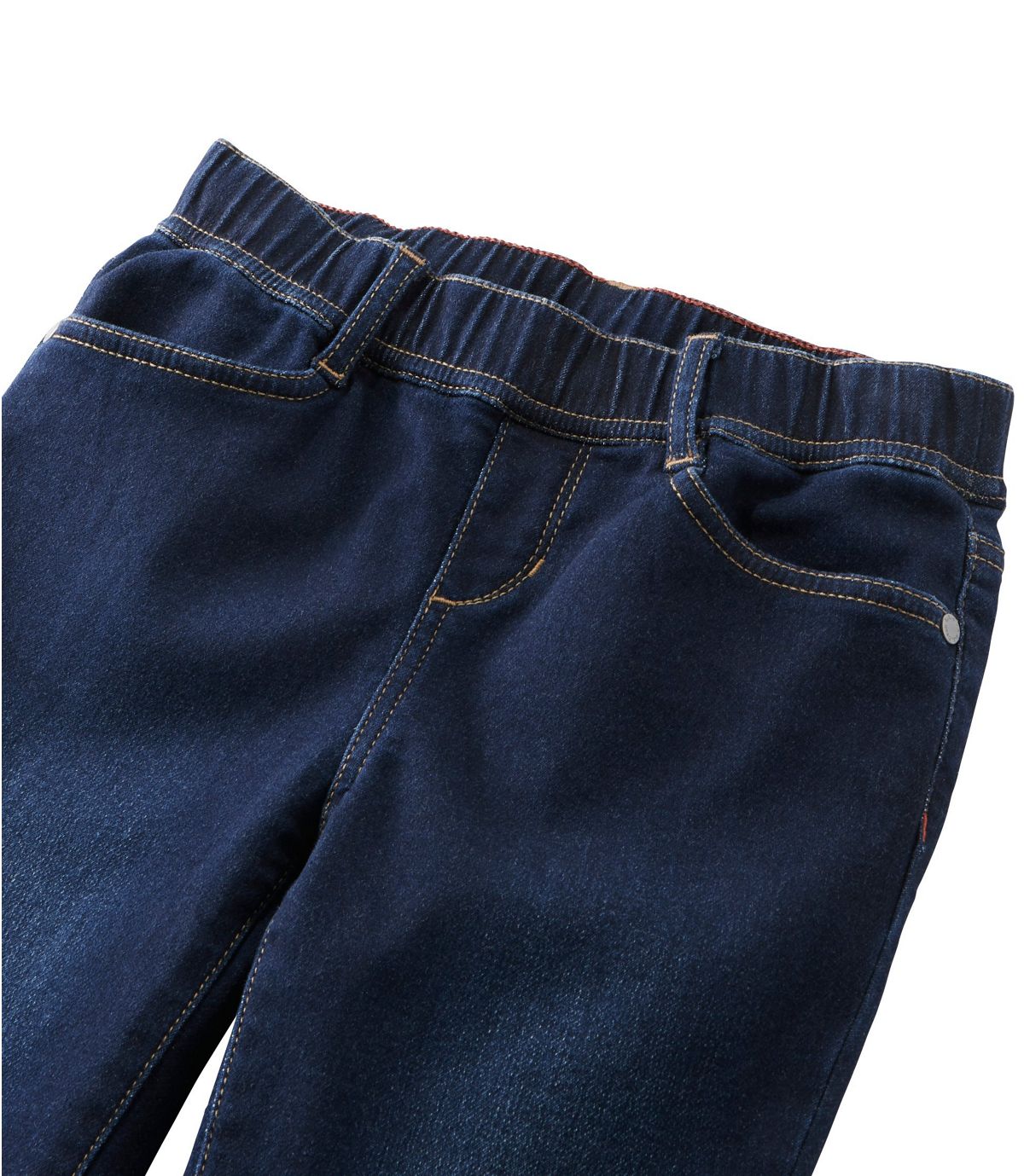 L.L.Bean Girls' L.L.Bean Pull-On Stretch Jeans