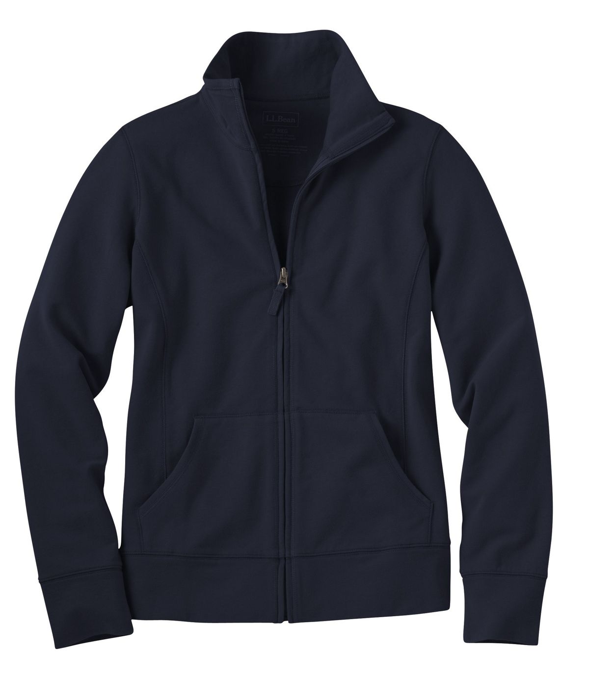 L.L.Bean Women's Ultrasoft Sweats, Full-Zip Mock-Neck Jacket