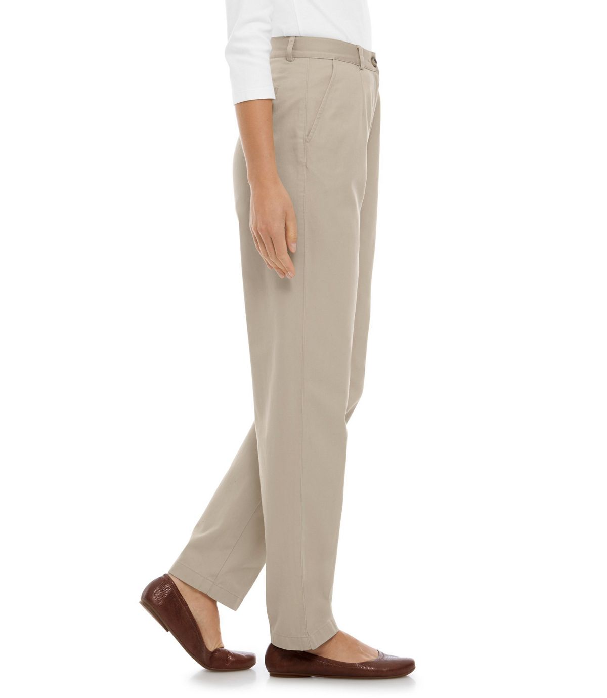 L.L.Bean Women's Wrinkle-Free Bayside Pants, Original Fit