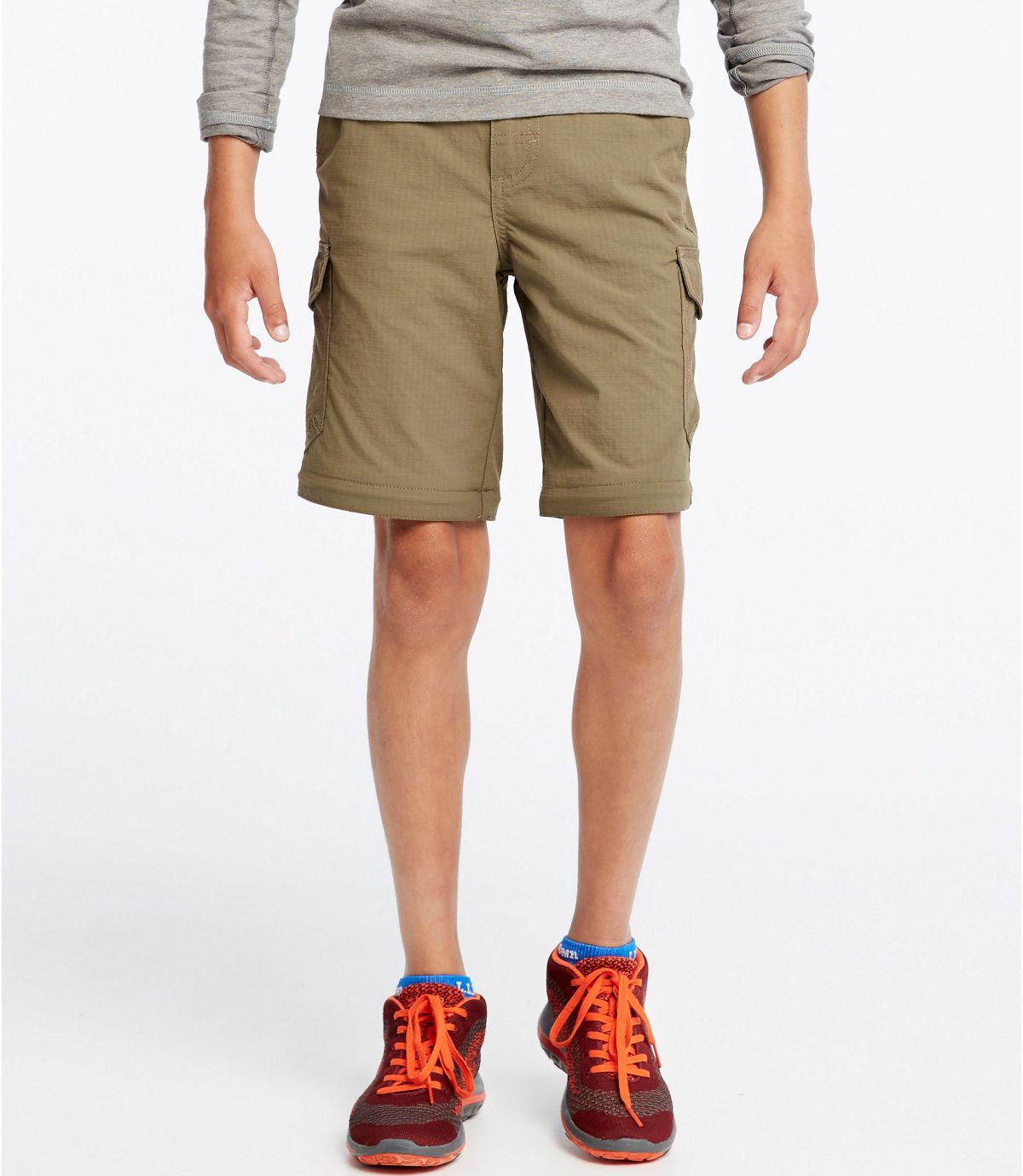 L.L.Bean Boys' Trekking Zip-Off Pants