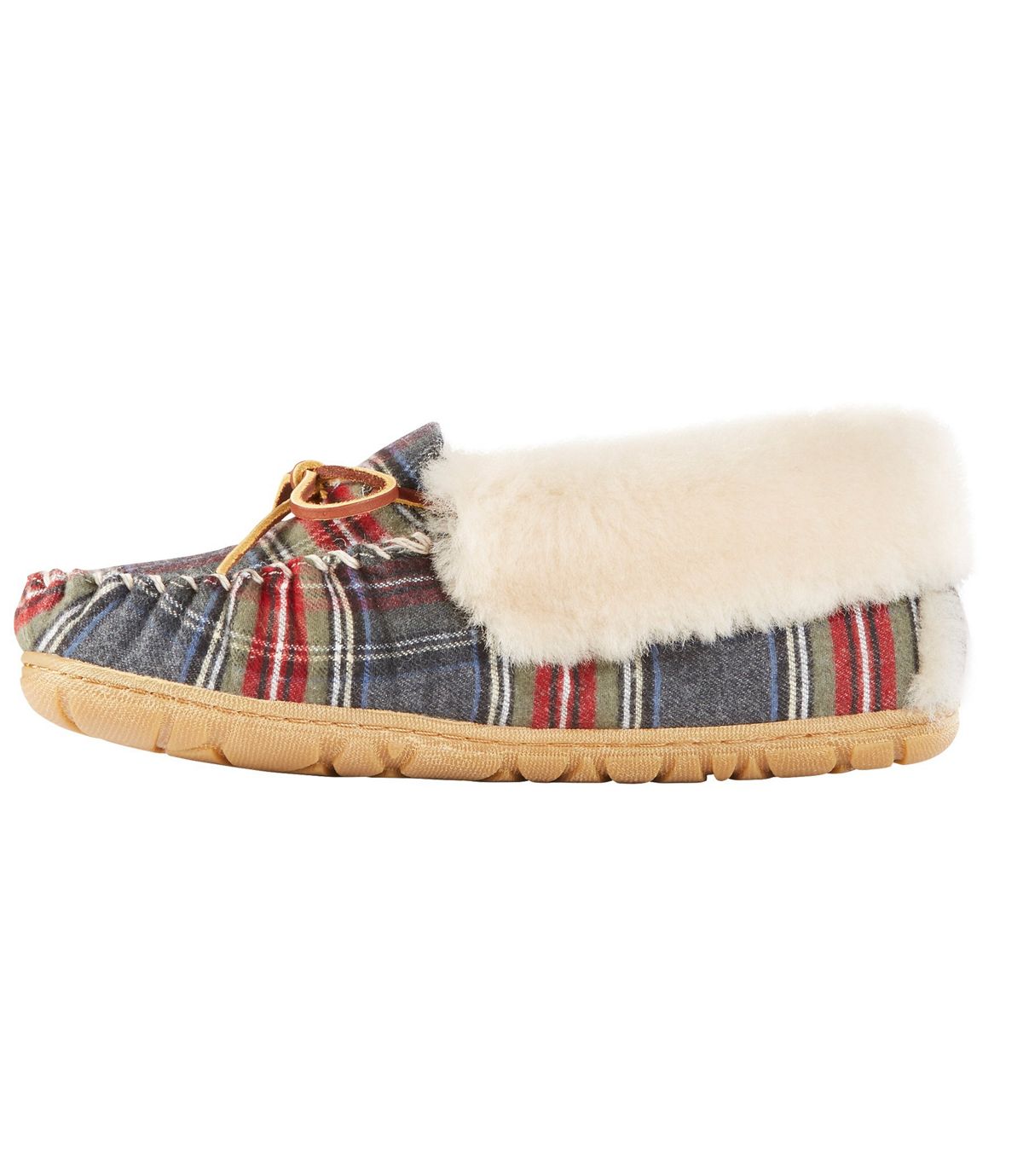 L.L.Bean Wicked Good Moccasins, Plaid