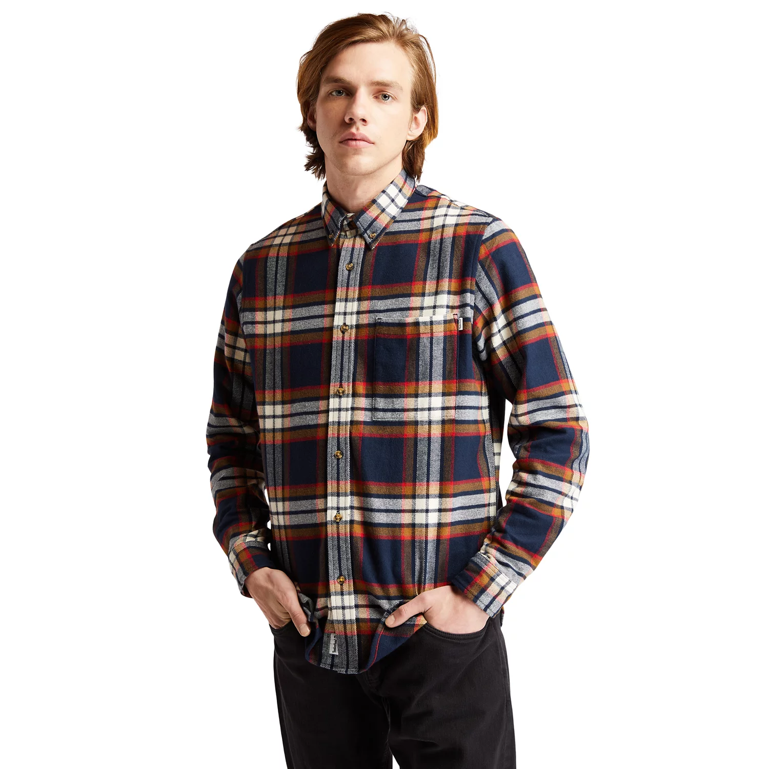 Men's Heavy Flannel Plaid Shirt