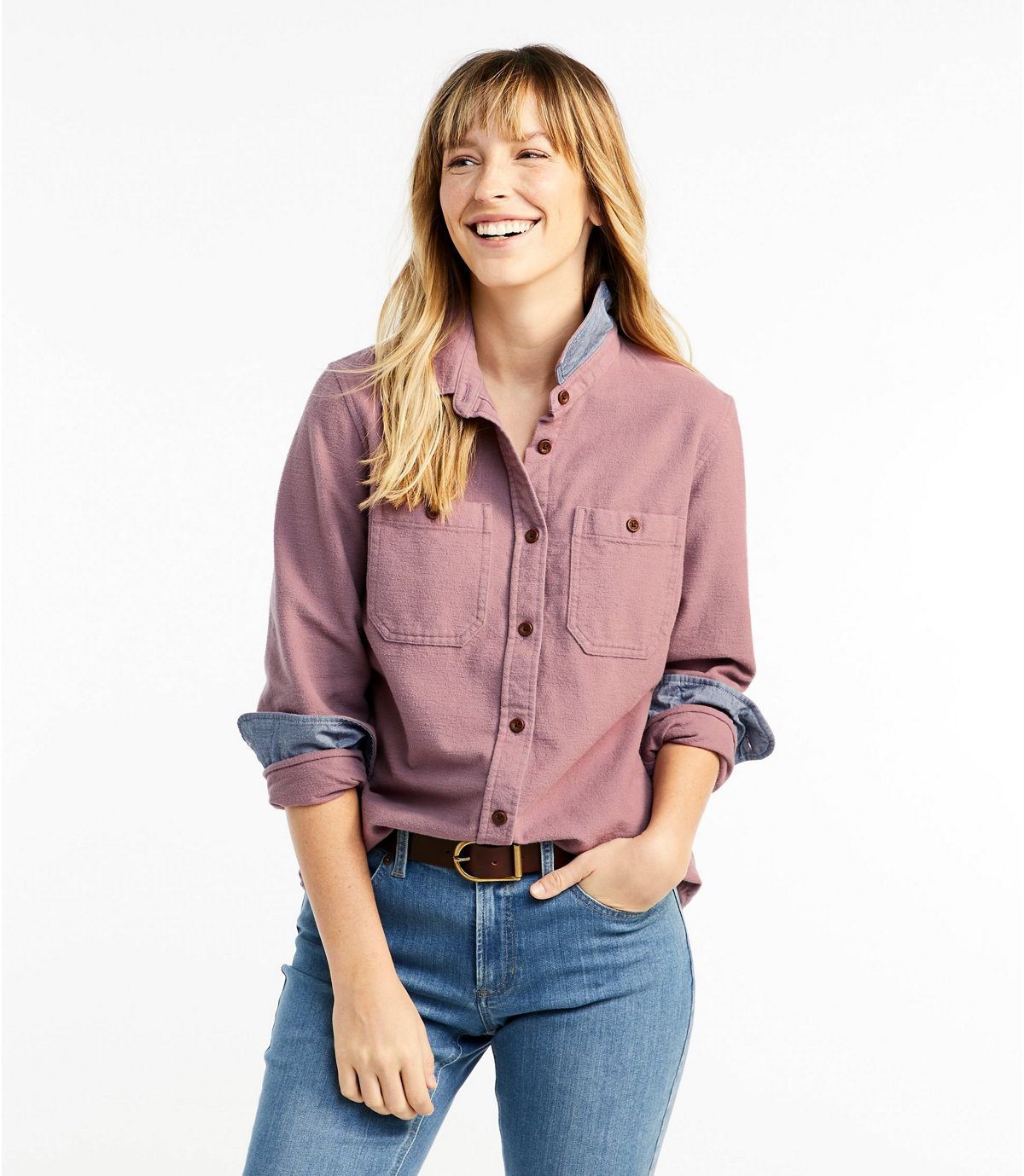 L.L.Bean Women's Heritage Chamois Shirt