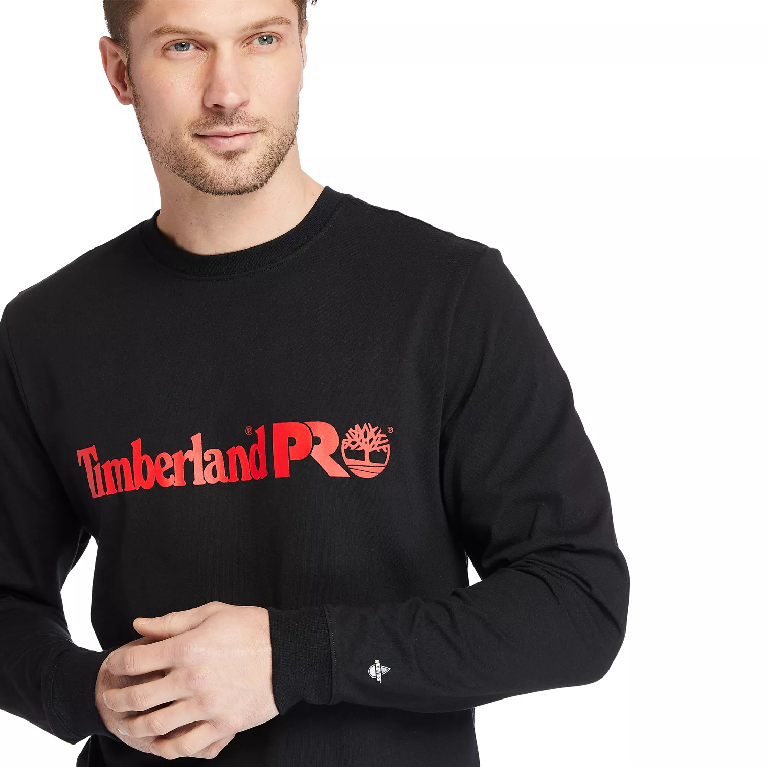 Men's Timberland PRO Base Plate Long-Sleeve Graphic T-Shirt