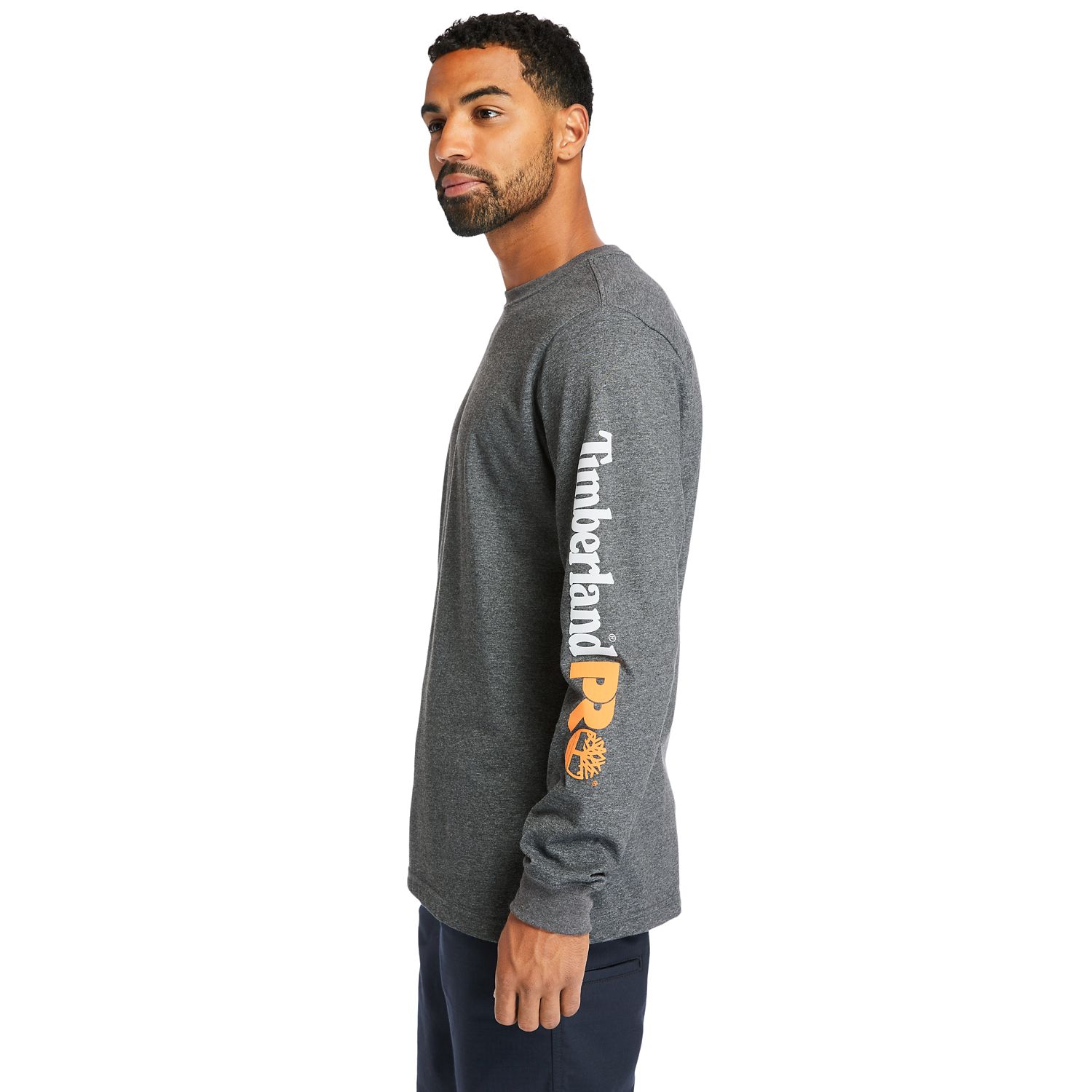 Men's Timberland PRO Base Plate Long-Sleeve Wicking T-Shirt