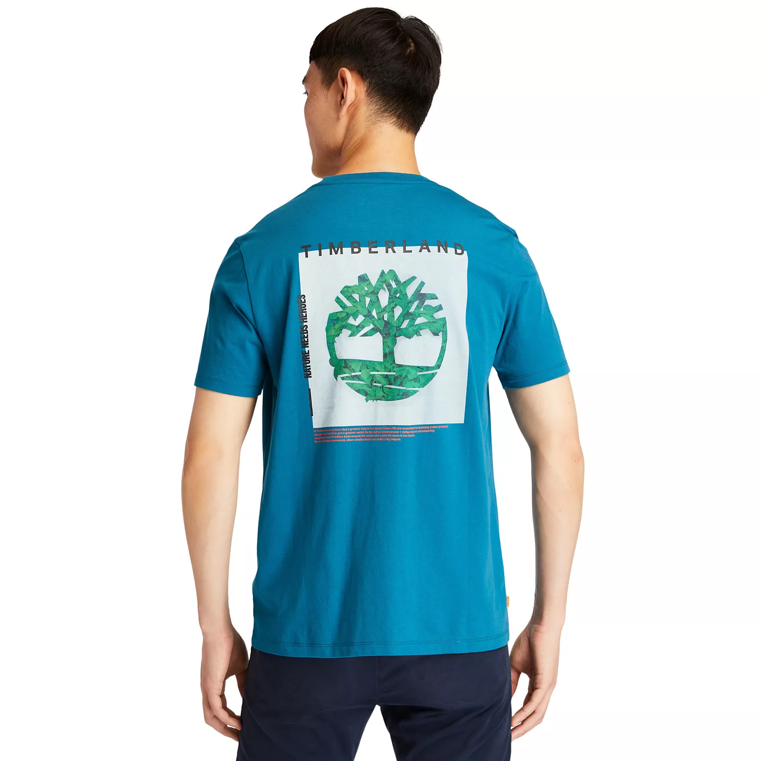 Men's Back-Graphic Logo T-Shirt