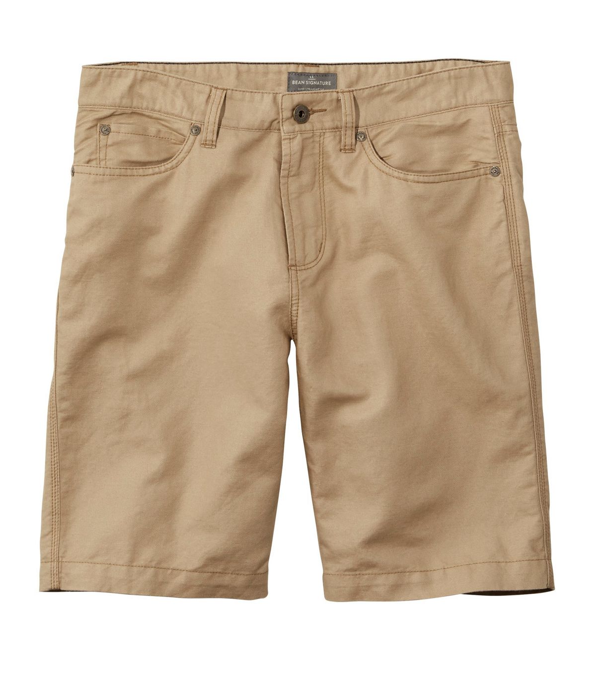 L.L.Bean Signature Linen/Cotton Five-Pocket Shorts