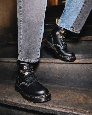 101 Hardware Virginia Leather Ankle Boots,WOMEN'S ORIGINALS BOOTS,no.257