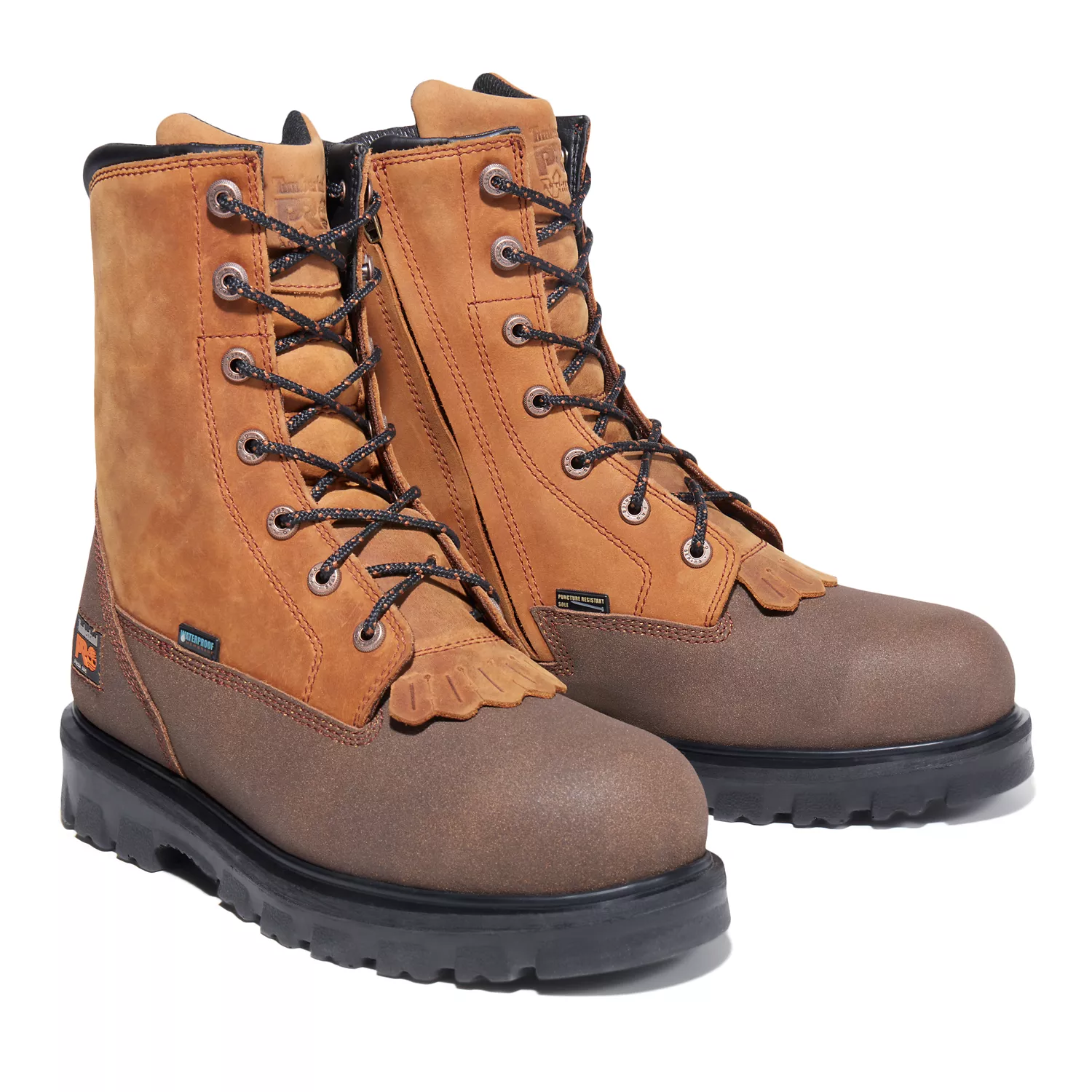 Men's Timberland PRO Lace Rigger 8-Inch Waterproof Steel-Toe Work Boots