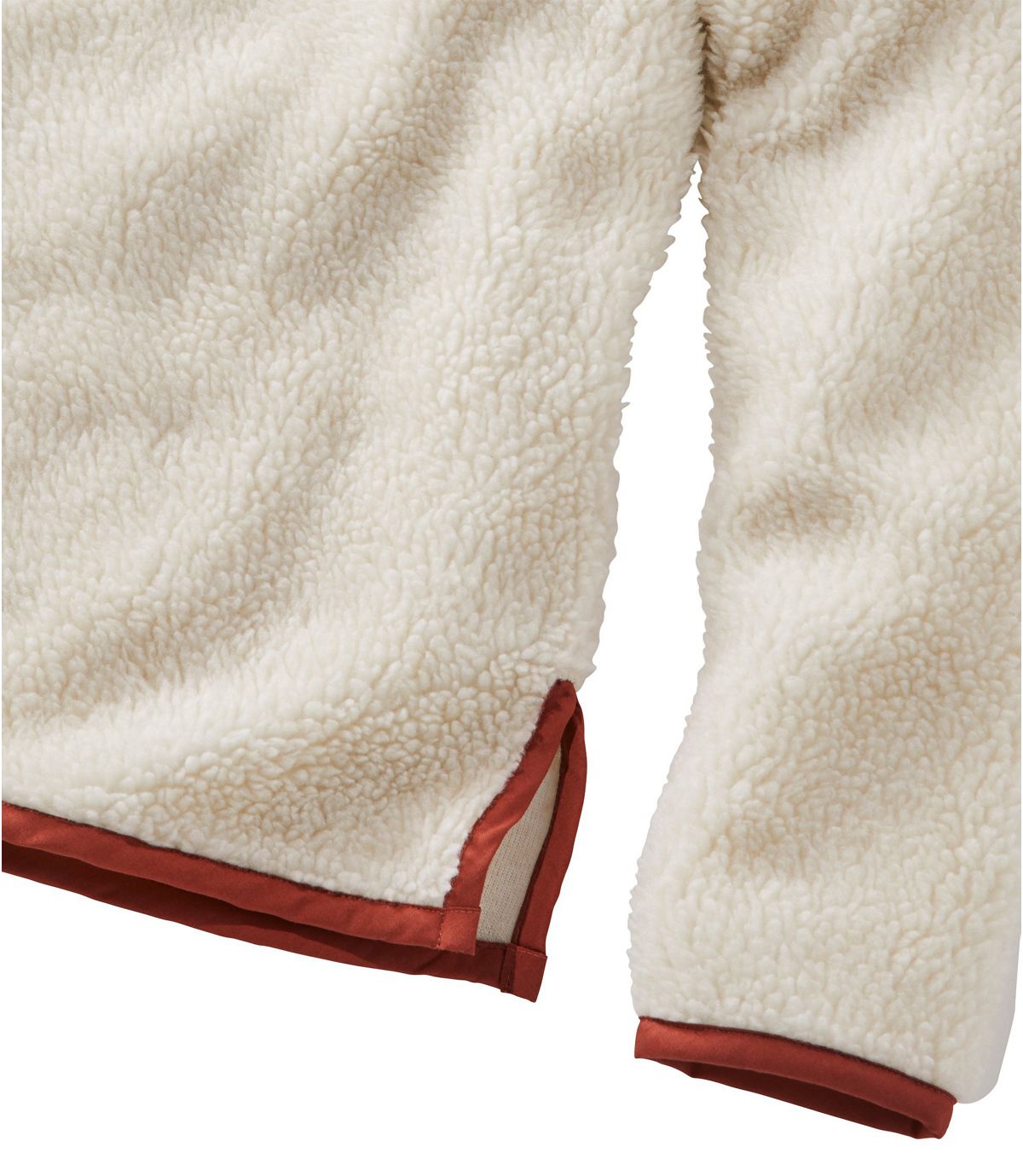 L.L.Bean Women's Signature Sherpa Fleece Pullover, Quarter-Zip