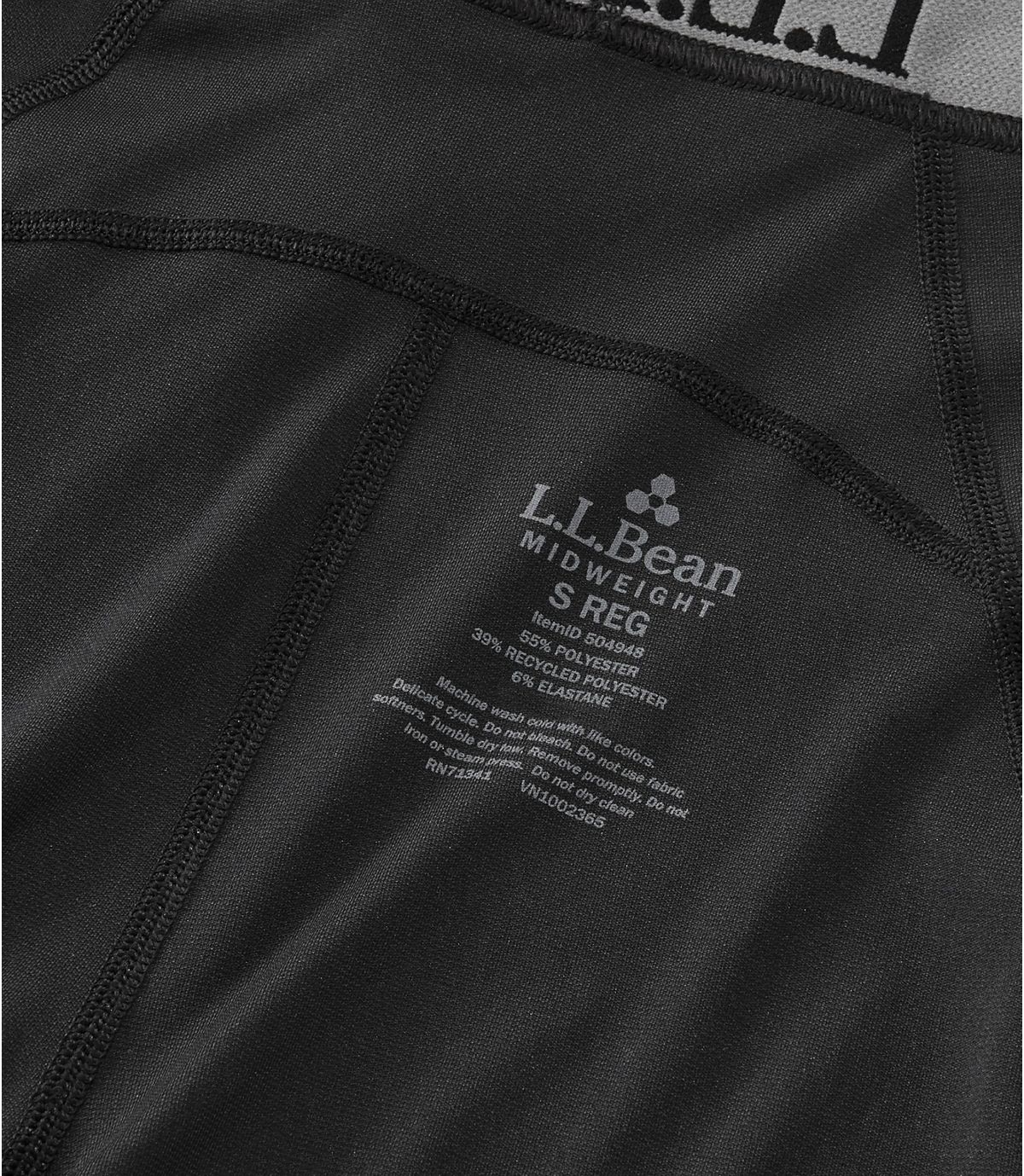 L.L.Bean Women's L.L.Bean Lightweight Base Layer Pants