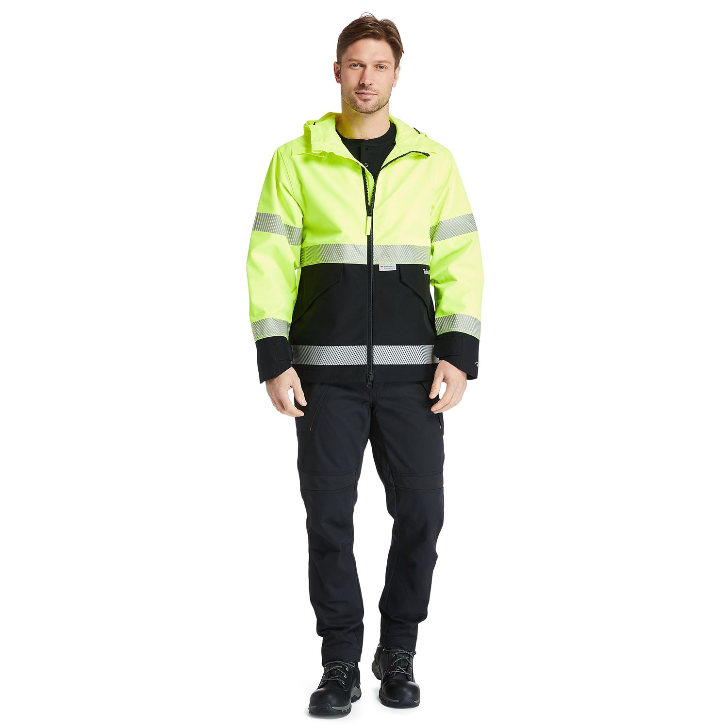Men's Timberland PRO Work Sight High-Visibility Waterproof Jacket