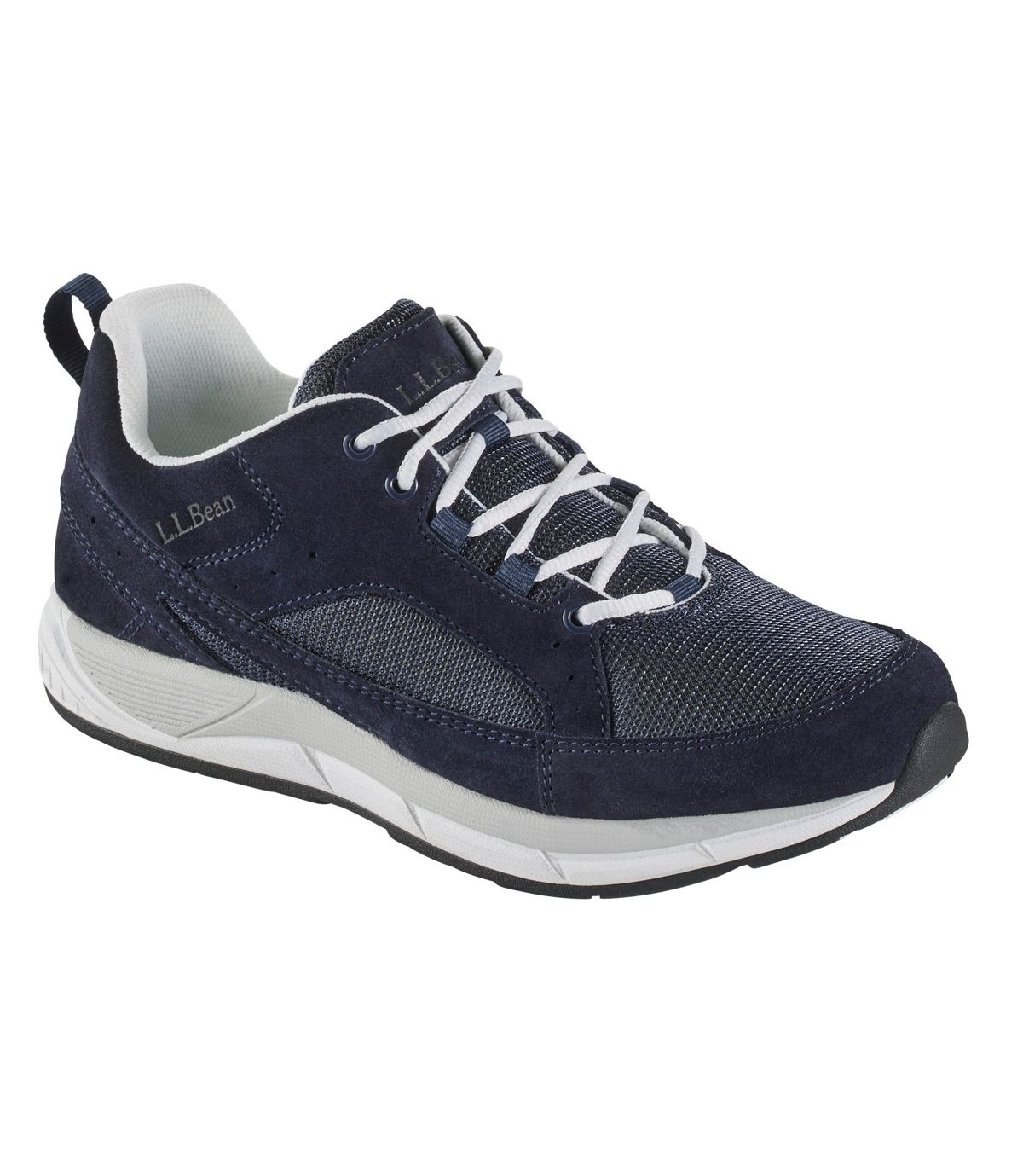 L.L.Bean Bean's Comfort Fitness Walking Shoes, Suede Mesh