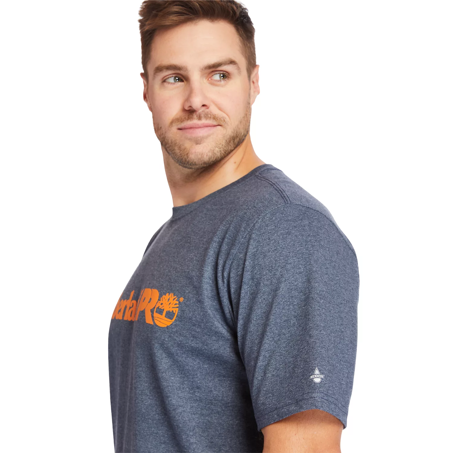 Men's Big & Tall Timberland PRO Base Plate Short-Sleeve Logo T-Shirt