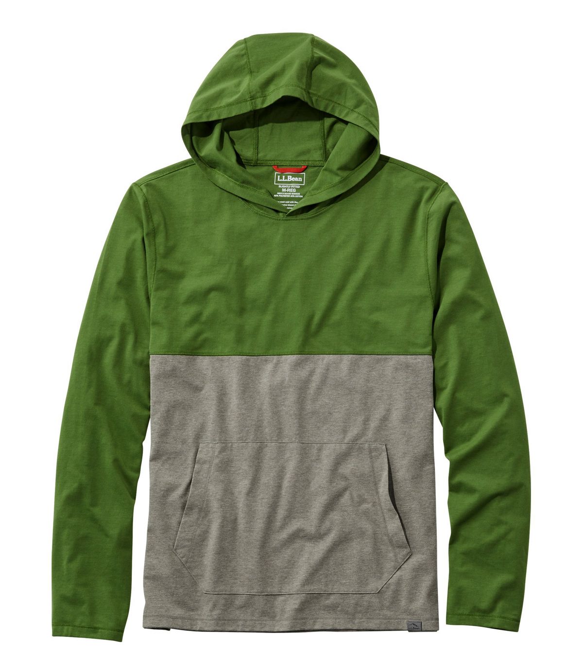 L.L.Bean Men's L.L.Bean Performance Hooded Tee, Long-Sleeve