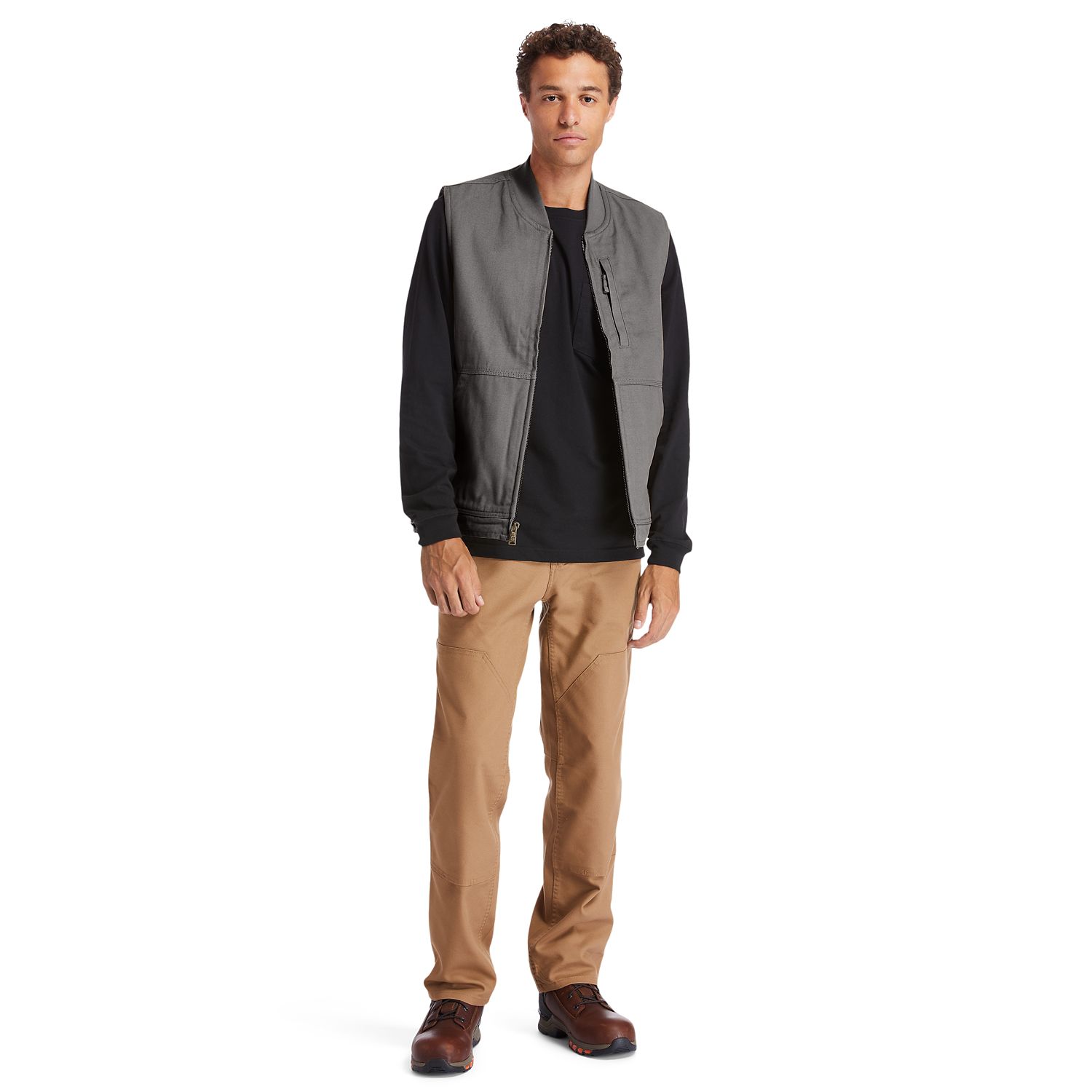 Men's Timberland PRO Gritman Lined Canvas Vest