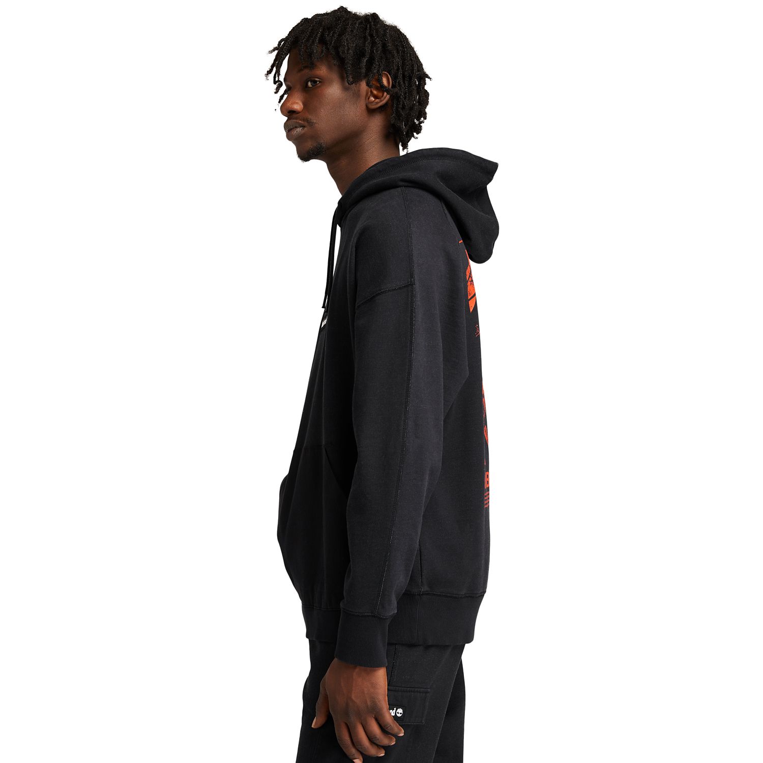 Men's Garment-Dyed Graphic Hoodie