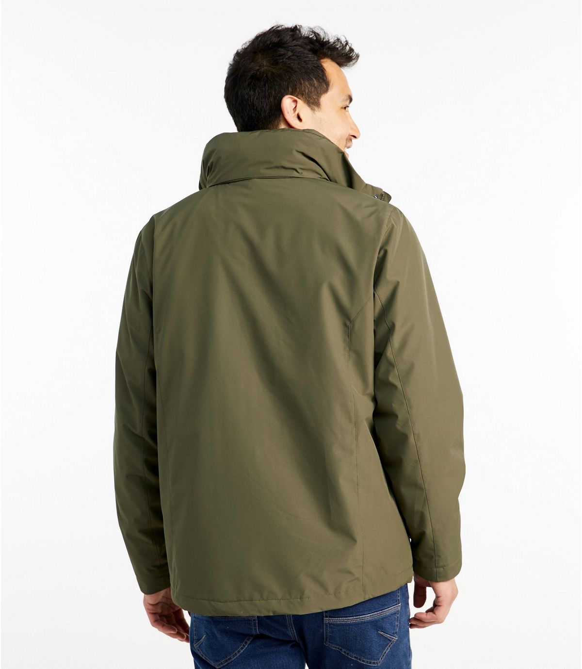 L.L.Bean Men's L.L.Bean Sweater Fleece 3-in-1 Jacket