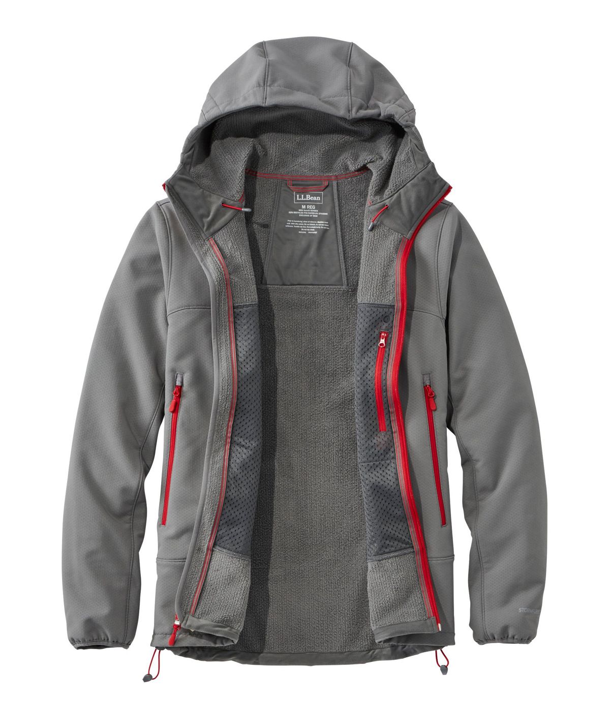 L.L.Bean Men's STORMFLEECE Pro Hoodie