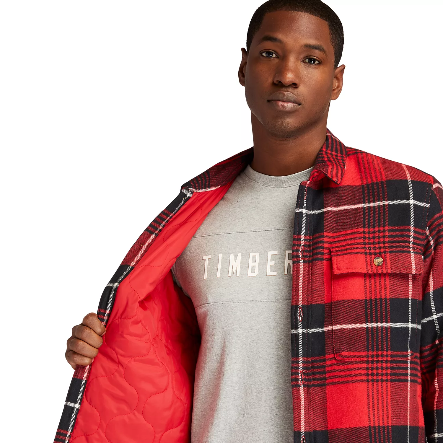 Men's Insulated Buffalo Shirt Jacket