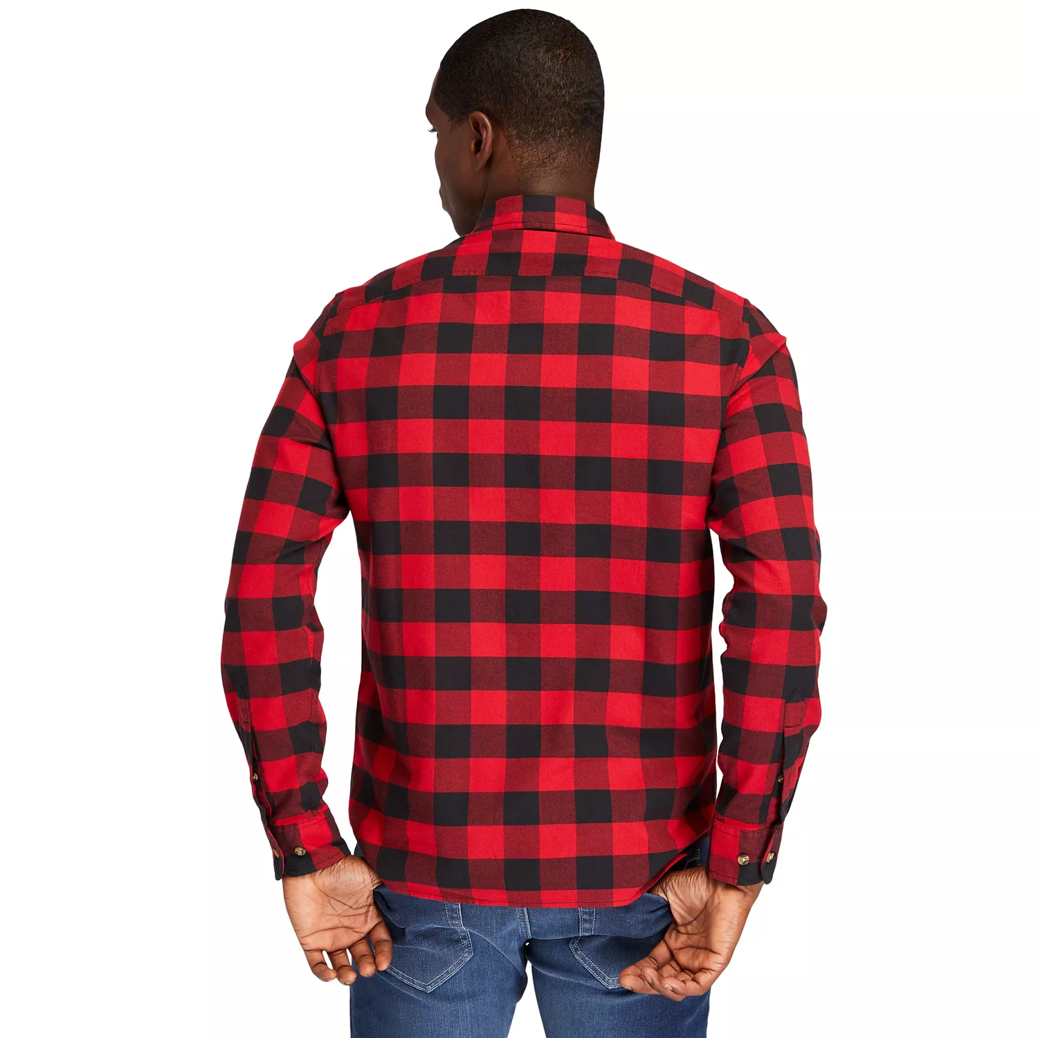 Men's Mascoma River Slim-Fit Long-Sleeve Check Shirt