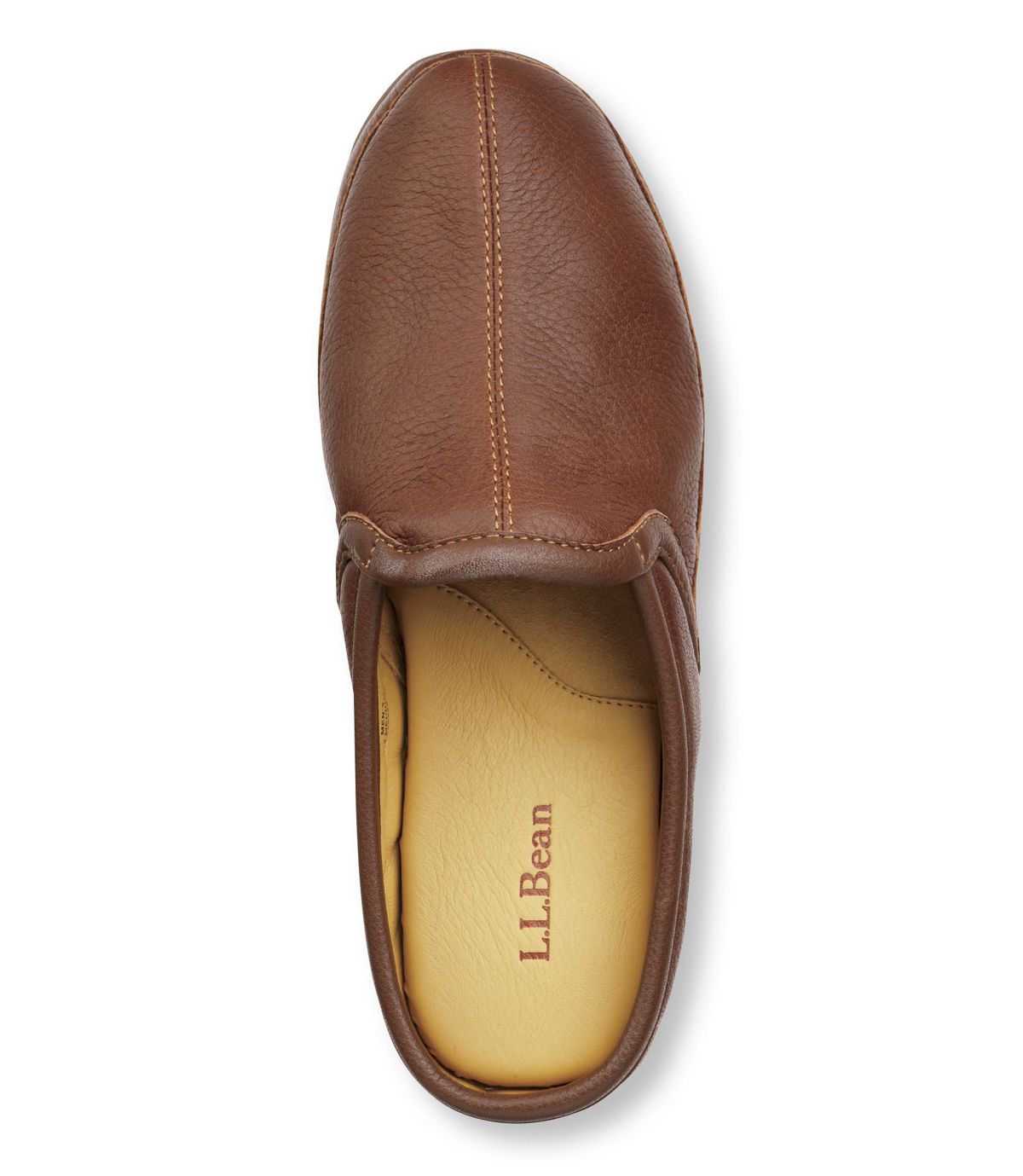 L.L.Bean Elkhide Slipper Scuffs