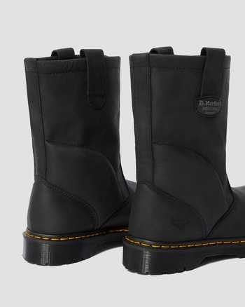 2295 Extra Wide Greasy Slip On Work Boots,MEN'S WORK BOOTS,no.393