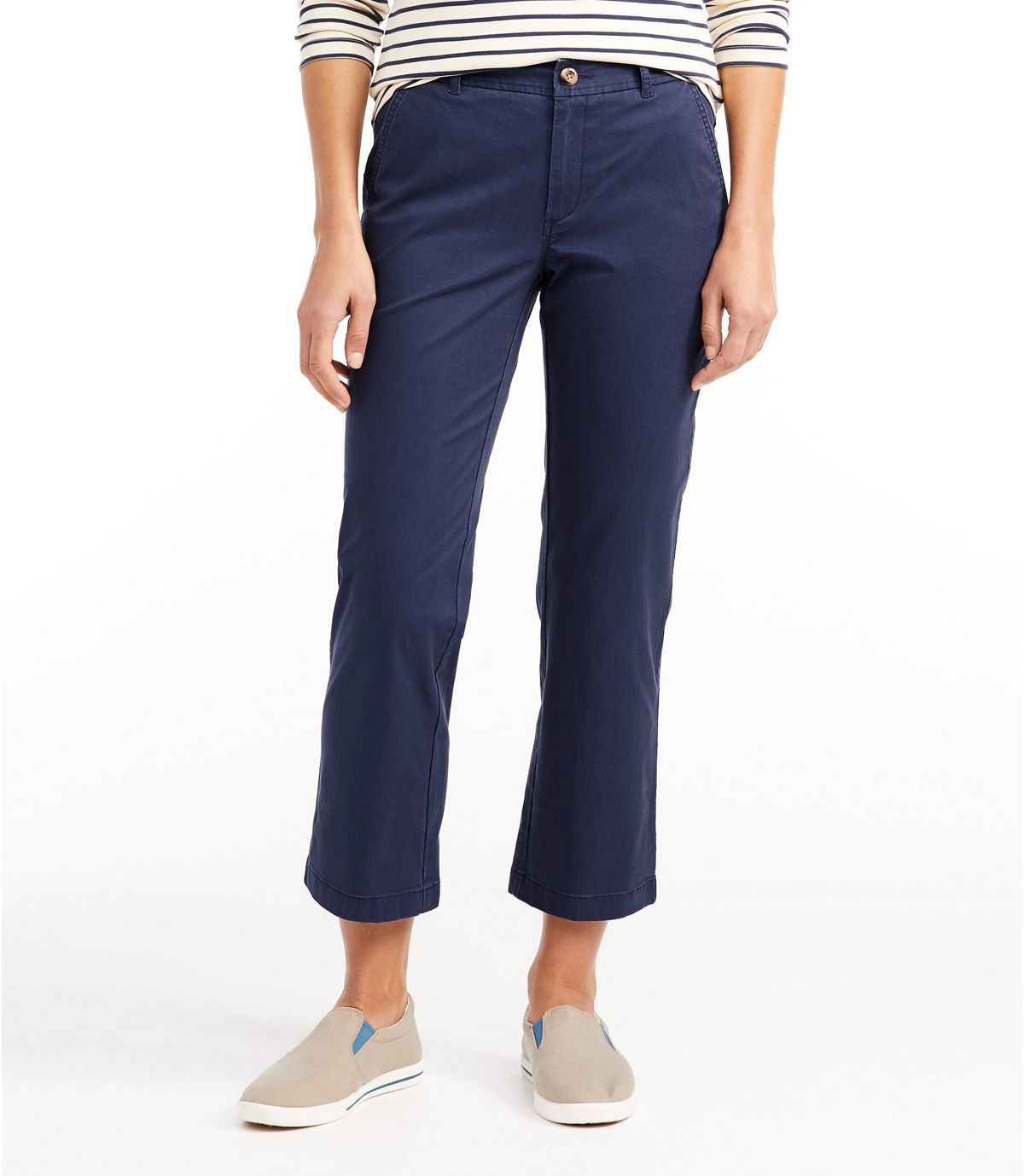 L.L.Bean Women's Ultimate Chinos, Favorite Fit Cropped