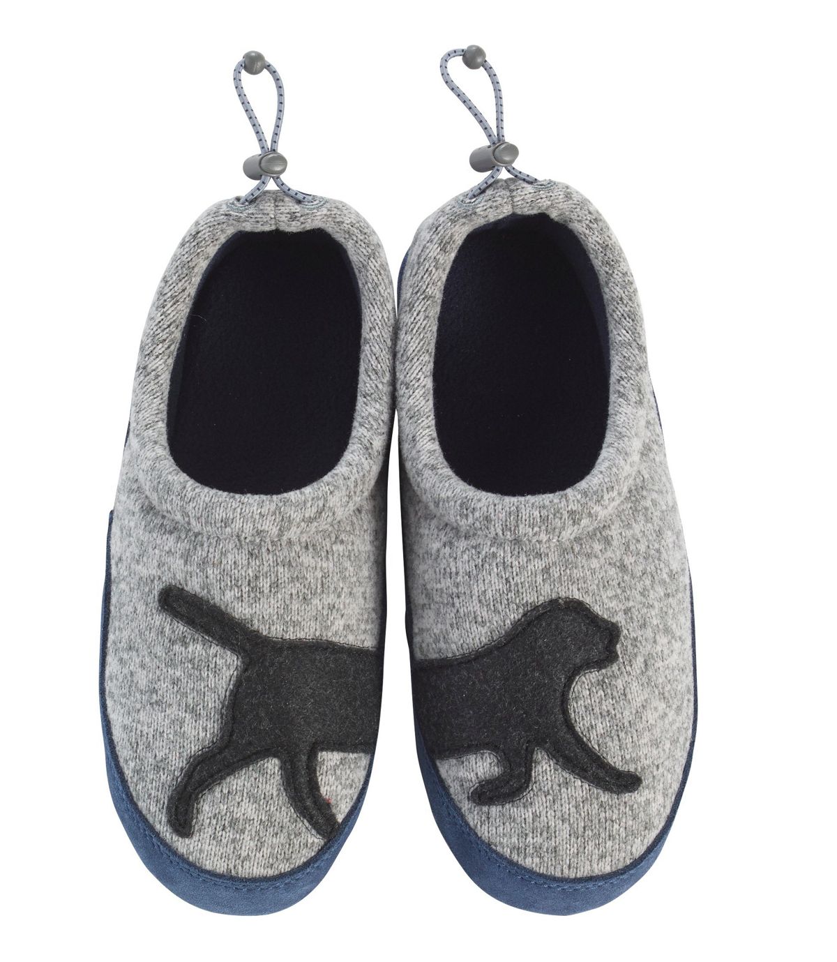 L.L.Bean Sweater Fleece Slippers, Motif